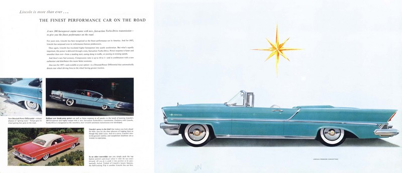 1957 Lincoln Brochure Page 4